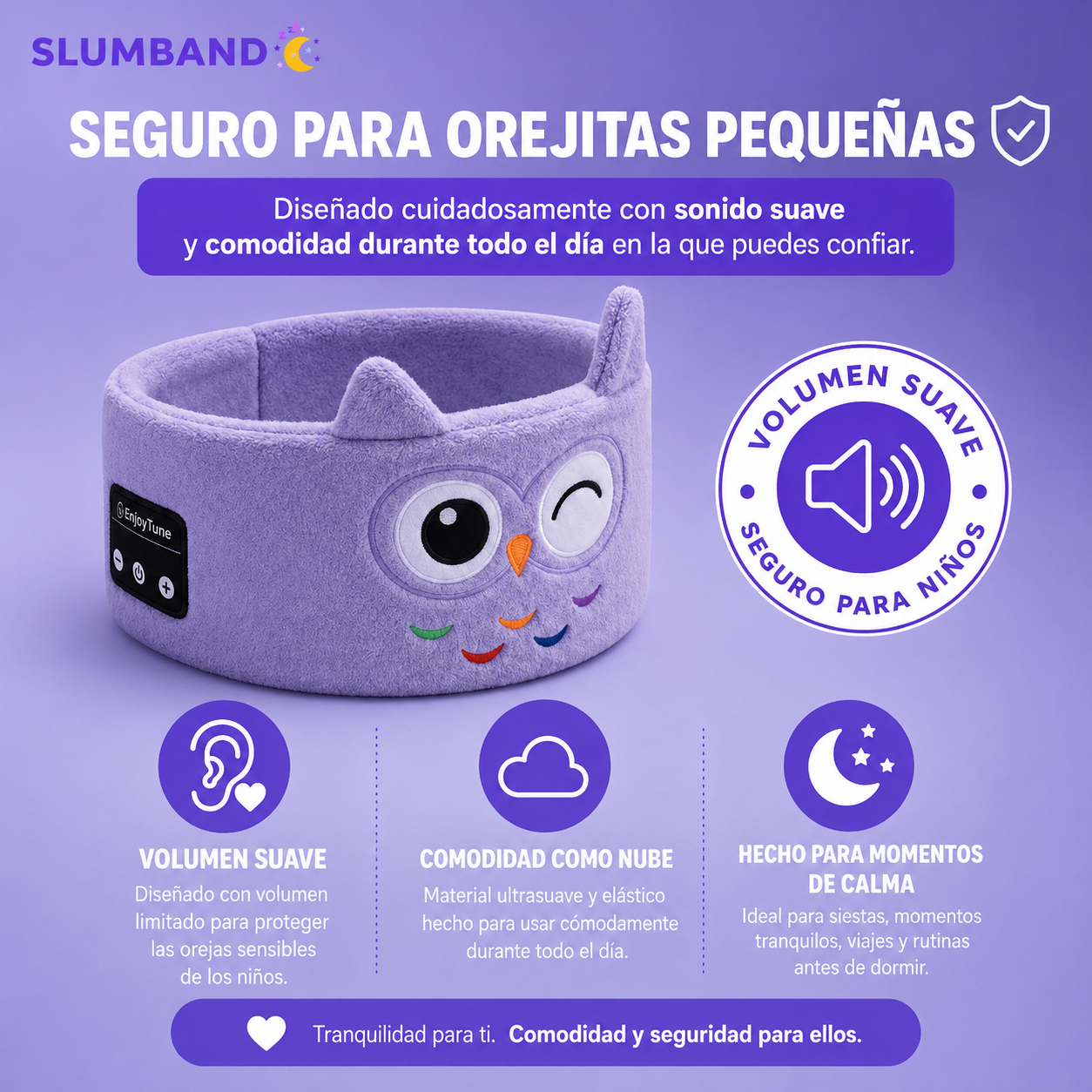 Slumband™ Calma a tu Hijo en Segundos